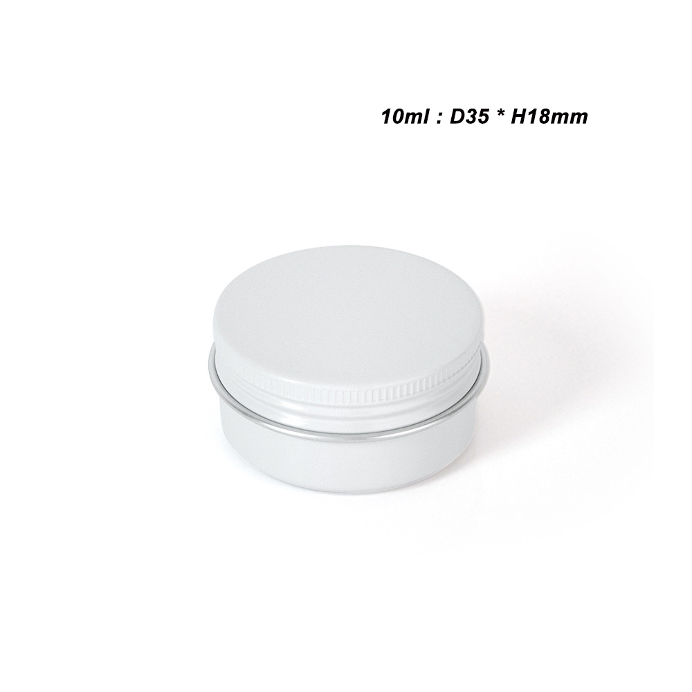 Custom Black Aluminum Candle Tin Metal Case for Solid Scented Candle 6 oz With Lids Food Storage Box Industrial Food