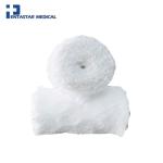 100% Gauze Medical Bandage Fluff Wrap Rolls Sterile Single Use Fluff Gauze Rolls