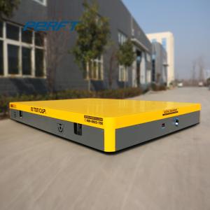 Quality Heavy Industry Motorized Trackless Flatbed Transfer Small Cargo Trailers wholesale