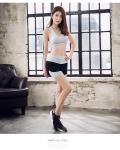 CPG Global 2017 Spring Summer Women's Raceback Sexy Breathable Pink Grey Sport