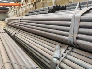 Quality Flat End Hot Rolled Steel Round Tube , Pre Galvanized Steel Pipe For Water Gas / Oil wholesale