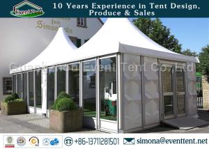 Quality 8m , 9m , 10m Pagoda tent Outdoor camping Tent Hotel Building Mobile House For Catering party wholesale
