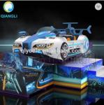 Mini Carnival Rides Funfair Game Flying Car Happy Racing Car Steel Installation