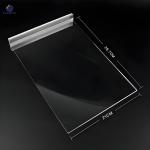 Rectangle Acrylic Stand Up Sign Holder Long Lasting Acrylic Placard Holder OEM