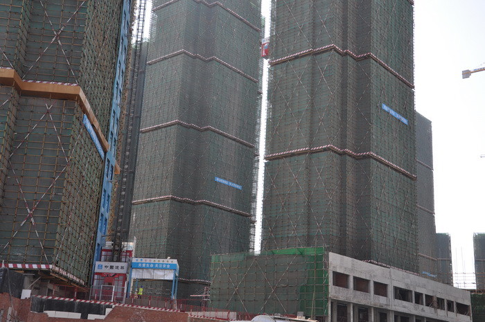 58m/Min Building Construction Hoist 500m Temporary Construction Elevators