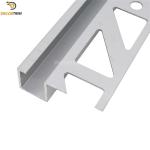 2500x11mm Metal Tile Trims , Aluminum Alloy Ceramic Tile Edge Profiles