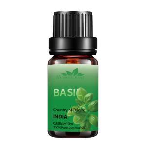 Quality 1000ml Sweet Basil Essential Oil Aromatherapy Massage Oil OEM USDA wholesale