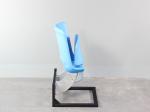 SGS HDPE Blow Moulded Plastic Folding Stadium Chair