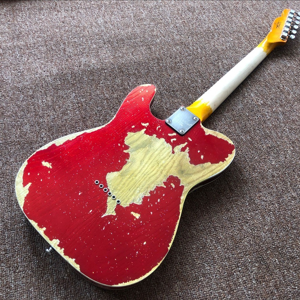 Classical TELE 6 Strings rosewood fingerboard Electric Guitar,telecaster gitaar relics