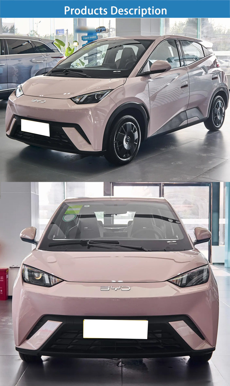 BYD Seagull EV Car 5 Seats Pure 405km Flying Electric Dark Interior Color 4775x1890x1670mm