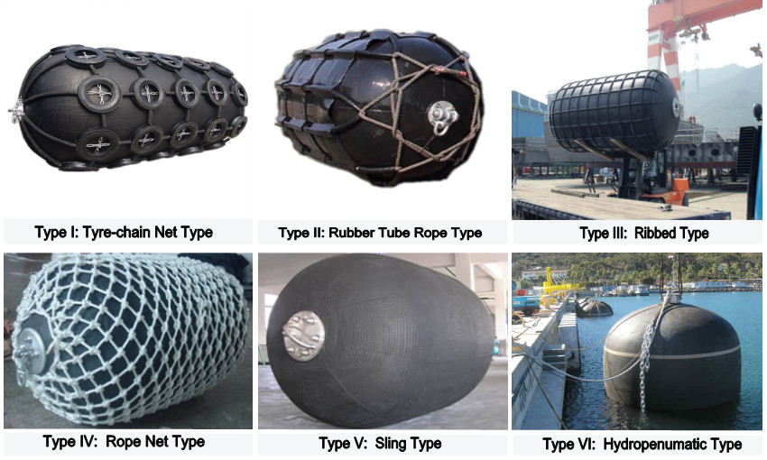 Large Inflatable Marine Rubber Fender Protect Boat Durable Energy Saving