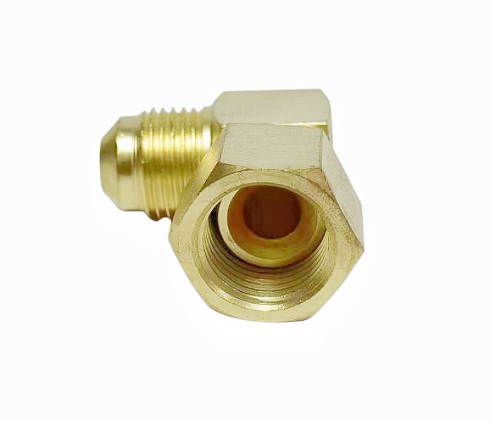 1/4inch flare Lead Free Brass Fittings Brass 90 Degree Elbow Threaded rustproof