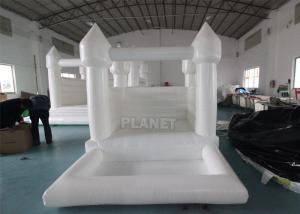 Quality White Small 10FT Inflatable Bounce House PVC Bouncy Castle Jumper Toddler White Bounce Combo wholesale