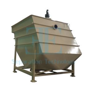 Quality Sewage Treatment Plant Lamella Clarifier System 4500kgs-9500kgs Empty Weight wholesale