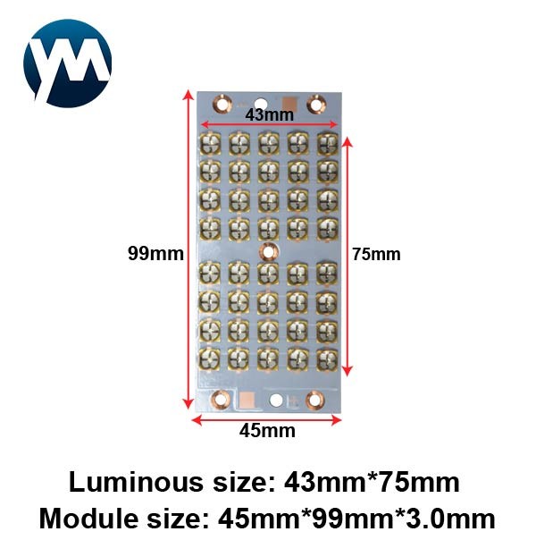 UV Light Module 400W uv led curing lamp module uv led 365nm lamp beads