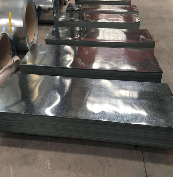 DIN Zinc Coated Bright Galvanised Plate Steel Q195 SPCD ASTM