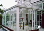 Outside Sunlight Room Aluminium Windows And Doors With Tempered Glass