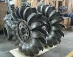 750RPM Hydroelectric Pelton Turbine 3500kw Brushless Multi Nozzle