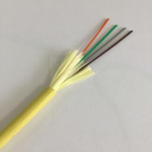 Quality PVC jacket 4 core single mode indoor fiber optic cable wholesale