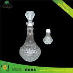 Serial whiskey Glass bottle