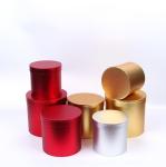 Lightweight Round Cardboard Gift Box Paper Cylinder Packaging For Cookies