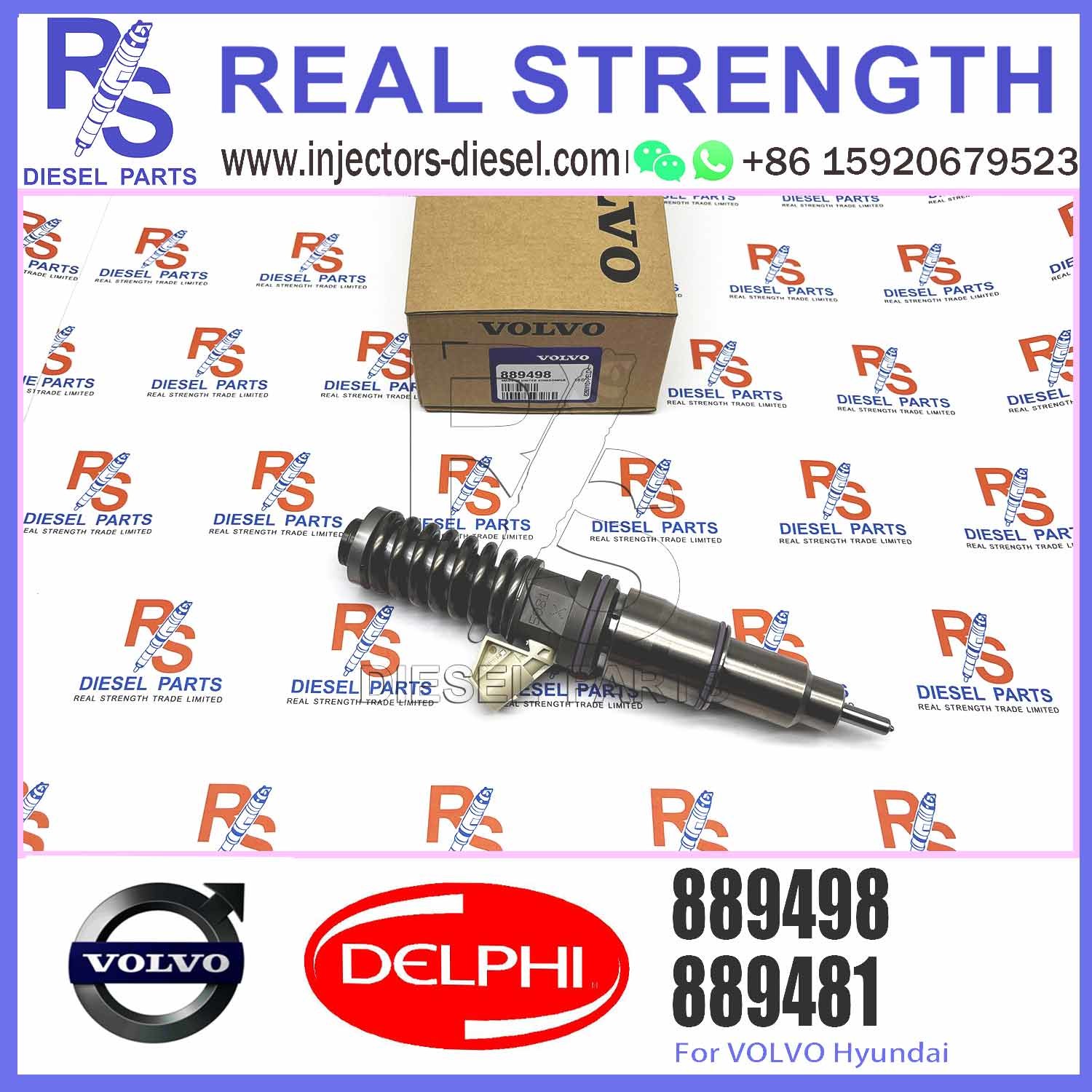 Injector 889498 00889498 03840043 3840043 BEBE4C05001 BEBE4C05002 Diesel Injector for V-O-L-V