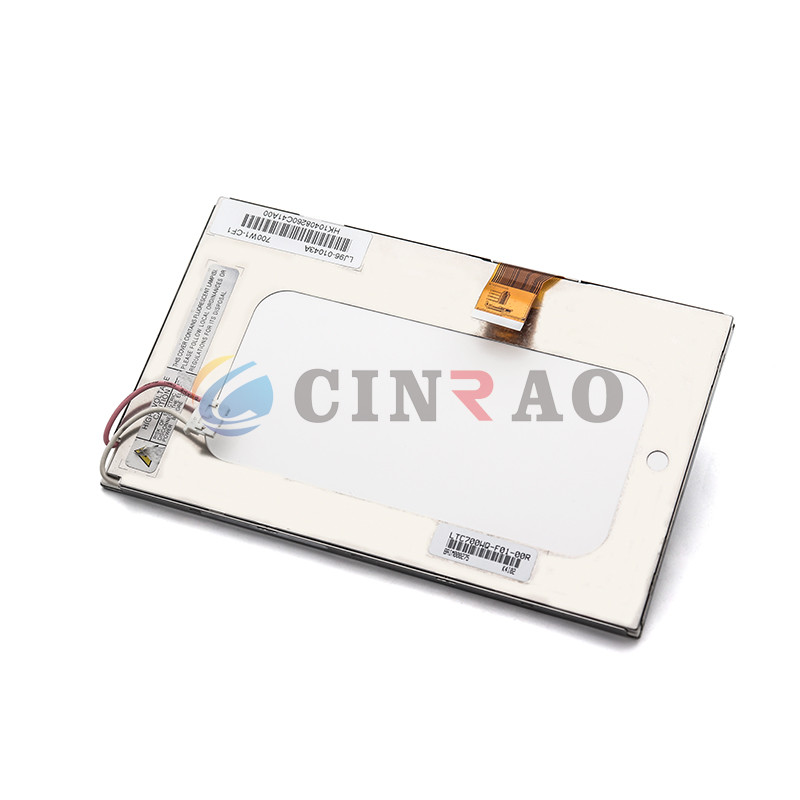 LTC700WQ-F01 Car LCD Display Module / LCD Panel Original GPS Navigation