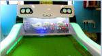 Booths Mini Golf Coin Operated Amusement Machines , Children Commercial Arcade