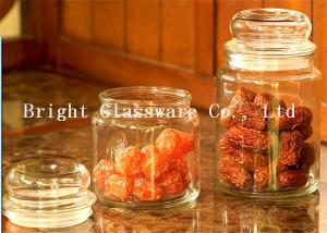 Quality machine pressed glass candy jar wholesale wholesale