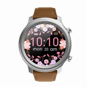 Quality Dial TFT Round Touch Screen Watch , V4.0 Womens Waterproof Smart Watch wholesale