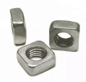 Quality Small Square Thread Heavy Hex Nuts Metric SS316 Stainless Steel DIN557 wholesale