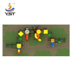 Hygiene Combination Childrens Garden Slide For Fitness Sports