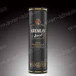 Exquisite 4c Offset Printing PU Leather Glass Bottle Box