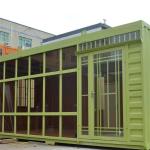 Light Steel Structure Frame Custom Guest House for Commercial Street Scenic
