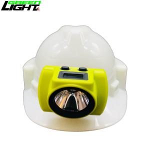 Quality 25000lux Underground Mining Lamp , OLED Display 6.8Ah Explosion Proof Mining Lamp wholesale