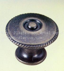 Quality Fine plated cabinet knob,diameter34*26,zinc alloy,iron alloy,OEM size and finish. wholesale