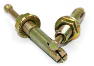 Quality Flange Head Hex Bolt Sleeve Anchor , Yellow Zinc Plated Concrete Sleeve Anchors wholesale