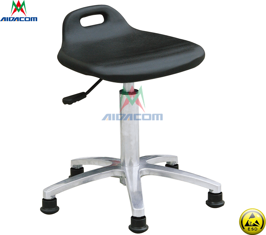 Laboratory 140mm Pneumatic Rod Ergonomic Swivel ESD Chairs