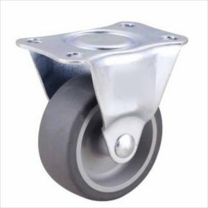 Quality furniture caster rubber wheels 1.5 inch wholesale