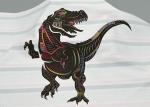 Custom Magic Color Heat Transfer Clothing Labels Falt Said Logo