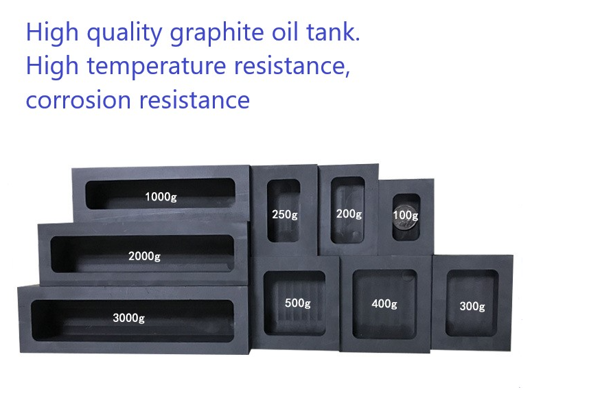 Customized Graphite Molds for Precious Metal Casting Compressive Strength 78-200 Mpa