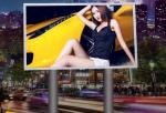 TOP Fixed Install P5 LED Screen Outdoor Iron Cabinet LED Display Waterproof