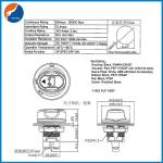 32V 48V 50A 200A SPST On Off Battery Disconnect Switch Master Isolator