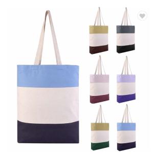 Quality ODM Sturdy Canvas Plain Grocery Canvas Tote Bags cotton shoulder bag 12oz wholesale