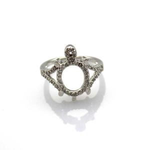 Quality Women Jewelry Sterling Silver Ring with Cubic Zirconia(SRT268) wholesale