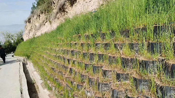 Honeycomb Restraint System for Soil Stabilization and Steep Slope Protection