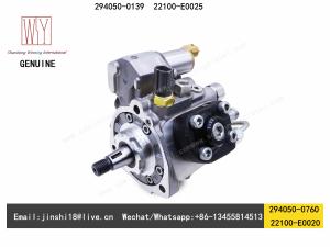 Quality DENSO GENUINE AND BRAND NEW DIESEL FUEL PUMP 294050-0130, 294050-0139, 294050-0760, 22100-E0020, 22100-E0025 wholesale