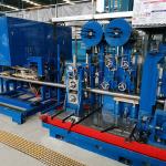 ERW Steel Pipe Forming Machine Welded Tube Manufacturing Line 76.2-165 x 6mm
