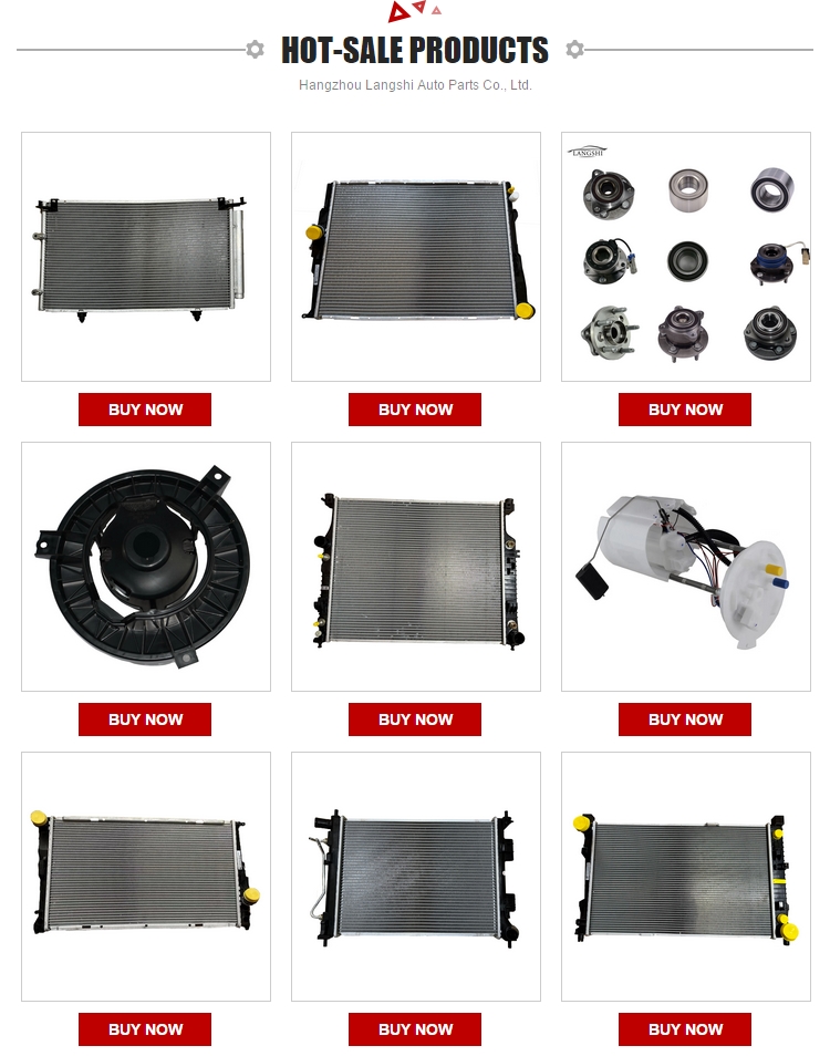 13241747 2010-2016 Buick Lacrosse Car Radiator Water Tank Electronic Cooling Fan Assembly