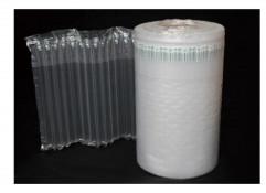 Quality LDPE Transparent Air Column Packing Easy Handling For Transport Packaging wholesale
